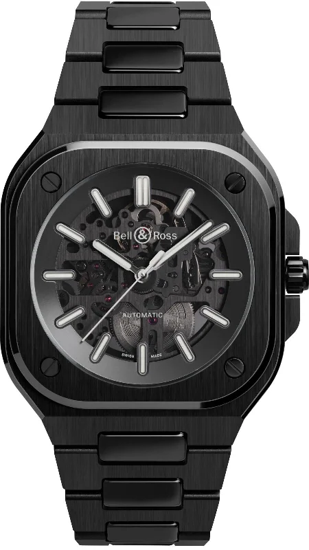 Bell & Ross BR 05 Skeleton Black Ceramic Bracelet