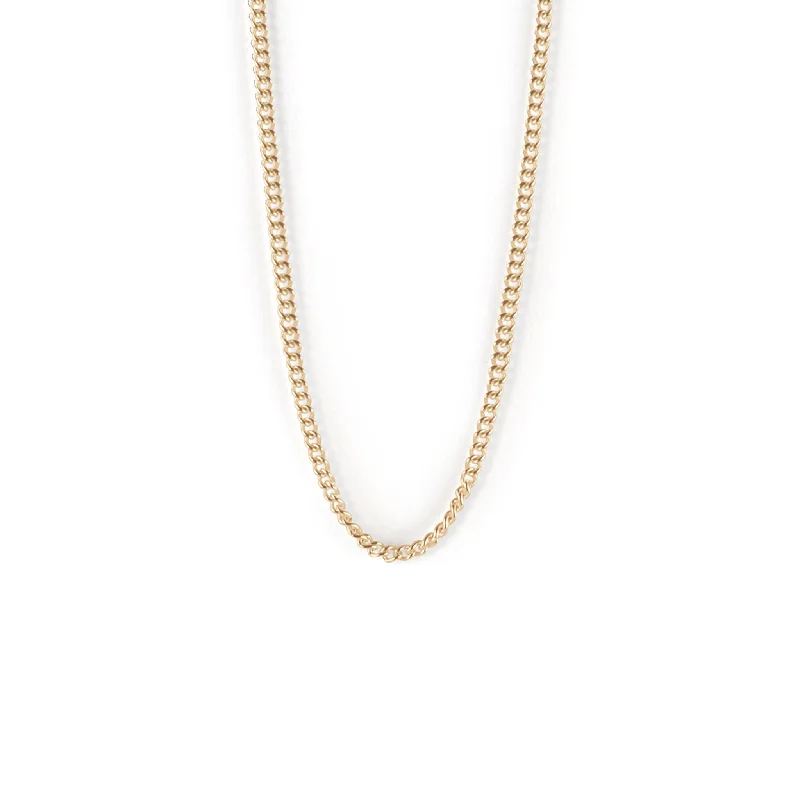 short chain necklaces necklineCharlie Curb Chain Necklace