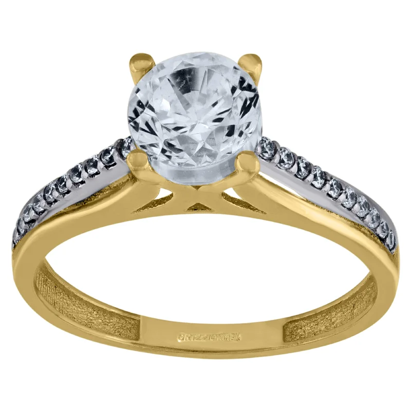 Men's Amethyst Engagement Rings in Sterling Silver with a Contemporary Geometric SettingKeene Jewelers 10kt Two-tone Gold Womens Round Cubic Zirconia Engagement Ring Men's Amethyst Engagement Rings in Sterling Silver with a Contemporary Geometric SettingKeene Jewelers 10kt Two-tone Gold Womens Round Cubic Zirconia Engagement Ring