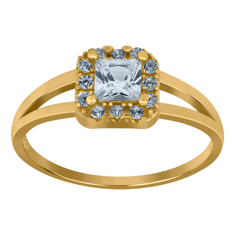 Men's Diamond Engagement Rings with Platinum Band and Halo Setting for a Luxury ProposalKeene Jewelers 10kt Yellow Gold Womens Princess-cut Cubic Zirconia Engagement Ring Men's Diamond Engagement Rings with Platinum Band and Halo Setting for a Luxury ProposalKeene Jewelers 10kt Yellow Gold Womens Princess-cut Cubic Zirconia Engagement Ring