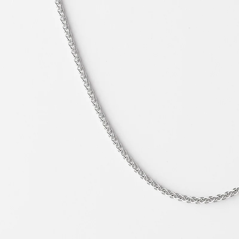 Rose Gold - Plated Engagement and Wedding Band Sets with a Halo of Cubic Zirconia for a Glamorous and Affordable LookSterling Silver 45cm Wheat Chain Rose Gold - Plated Engagement and Wedding Band Sets with a Halo of Cubic Zirconia for a Glamorous and Affordable LookSterling Silver 45cm Wheat Chain