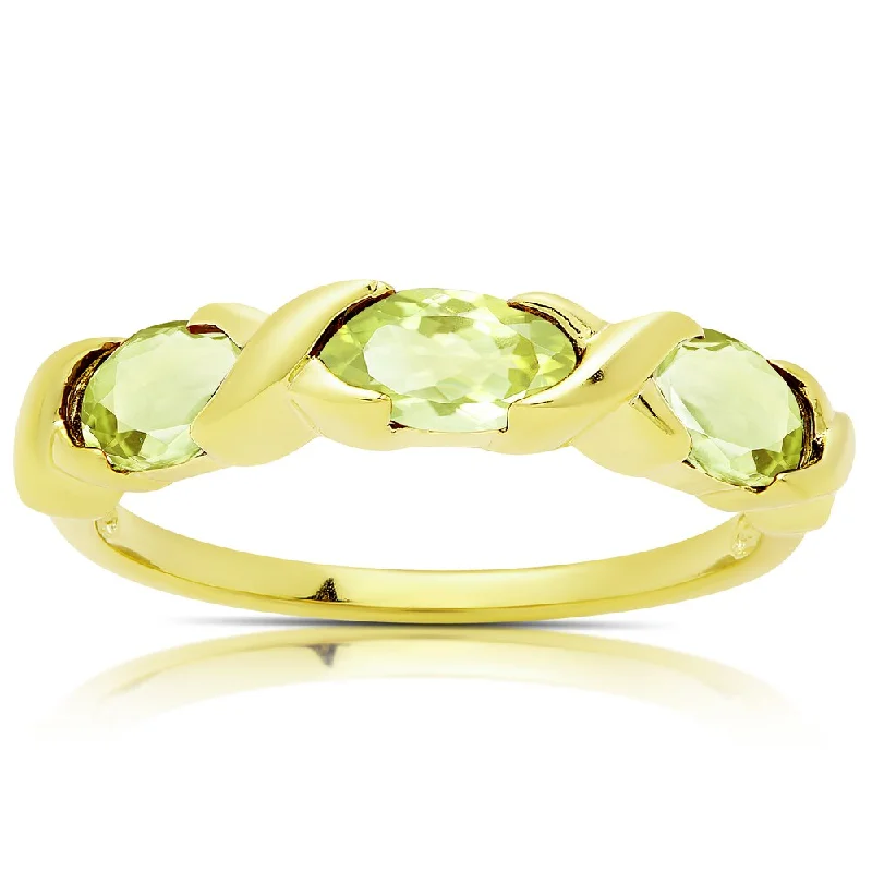 Aquamarine Gemstone Rings in 9K Gold with a Bezel Setting for a Modern and Secure FitDolce Giavonna Gold Over Sterling Silver Peridot Three Stone Ring Aquamarine Gemstone Rings in 9K Gold with a Bezel Setting for a Modern and Secure FitDolce Giavonna Gold Over Sterling Silver Peridot Three Stone Ring