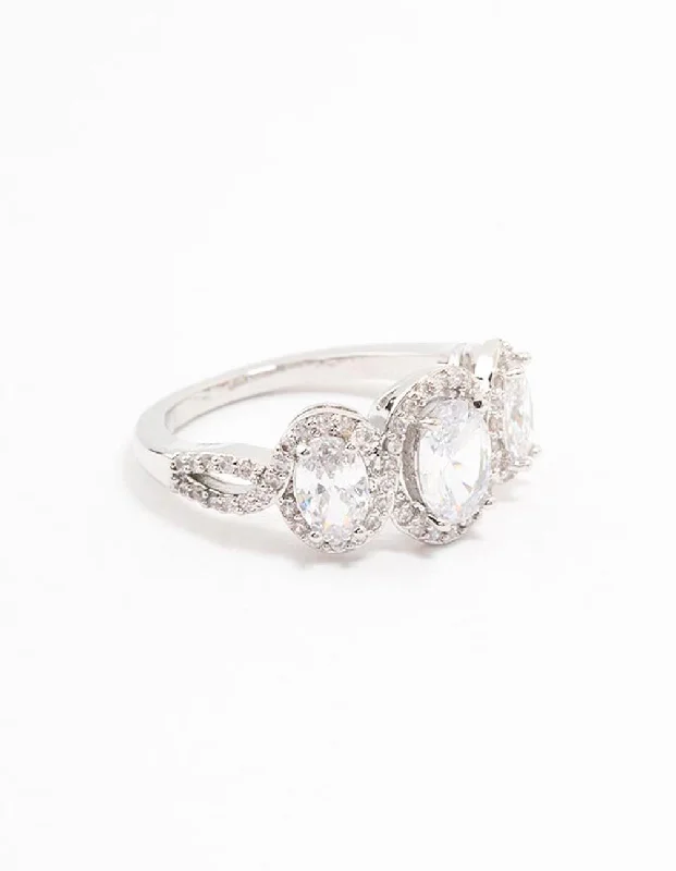 Men's Topaz Engagement Rings in 10K Gold with a Channel - Set Diamond BandRhodium Oval Trio Cubic Zirconia Ring Men's Topaz Engagement Rings in 10K Gold with a Channel - Set Diamond BandRhodium Oval Trio Cubic Zirconia Ring