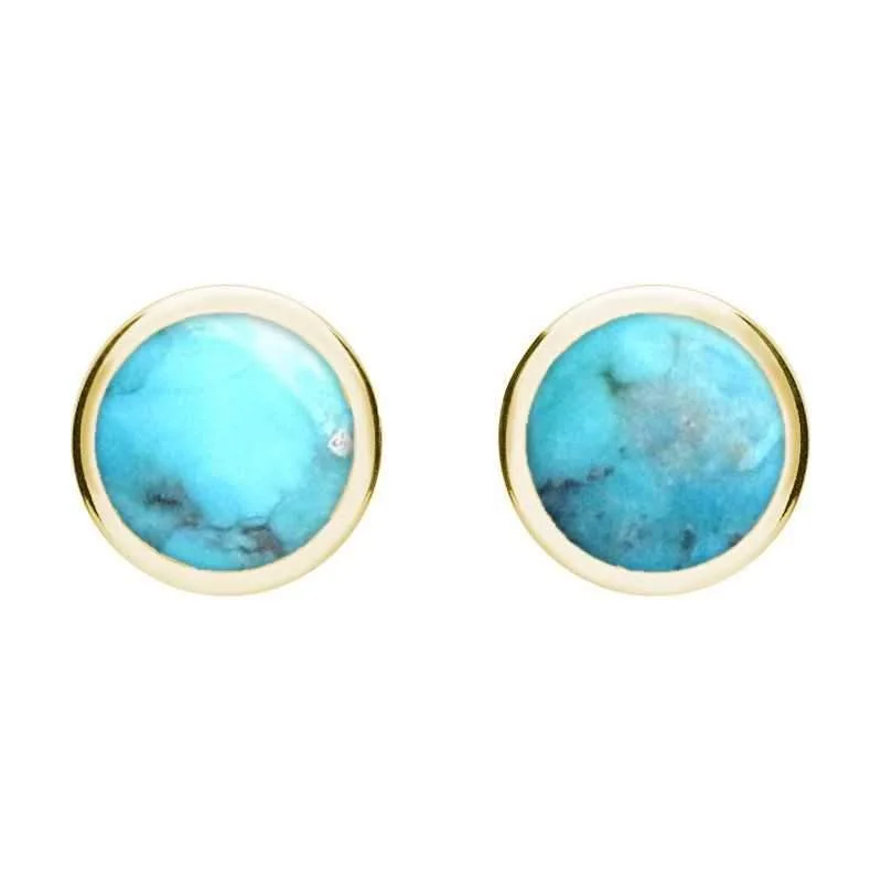 Hammered - Finish Copper Wedding Bands for a Rustic and Handmade - Look Appeal9ct Yellow Gold Turquoise Round Stud Earrings Hammered - Finish Copper Wedding Bands for a Rustic and Handmade - Look Appeal9ct Yellow Gold Turquoise Round Stud Earrings