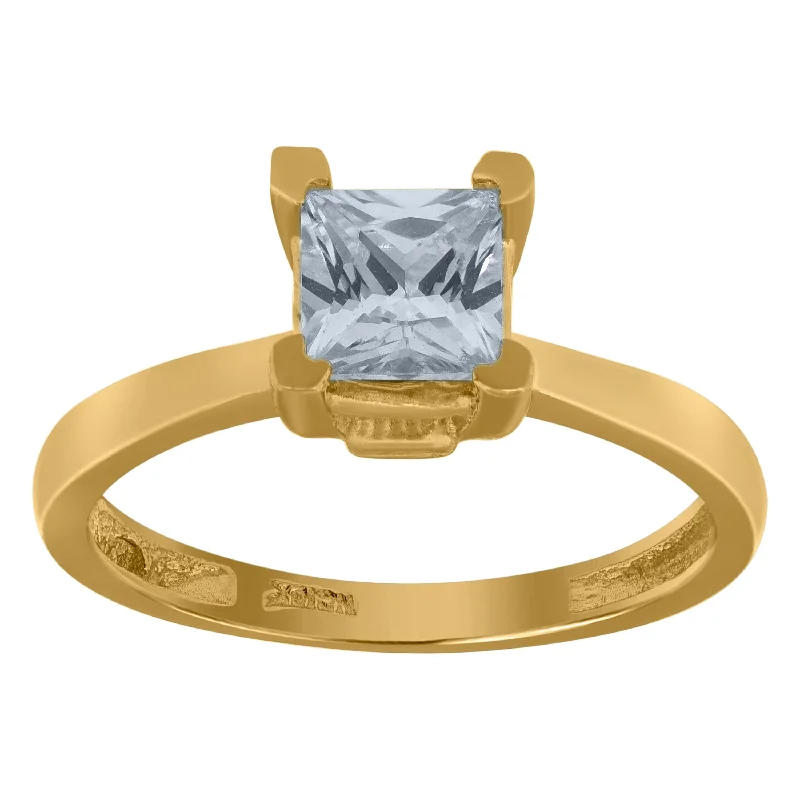 Men's Peridot Engagement Rings in 14K Gold - Filled Metal with a Micro - Pave SettingKeene Jewelers 10kt Yellow Gold Womens Princess-cut Cubic Zirconia Engagement Ring Men's Peridot Engagement Rings in 14K Gold - Filled Metal with a Micro - Pave SettingKeene Jewelers 10kt Yellow Gold Womens Princess-cut Cubic Zirconia Engagement Ring