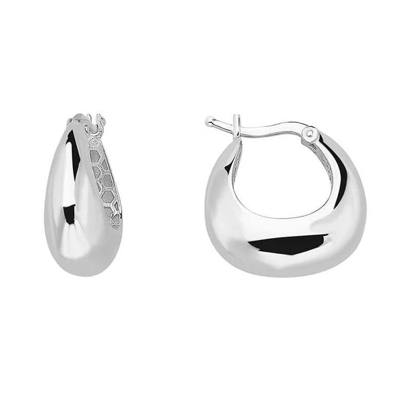 Infinity - Symbol Wedding Bands in Rose Gold with Small Diamonds for a Romantic and Symbolic GestureBulbous Hoop Earrings Infinity - Symbol Wedding Bands in Rose Gold with Small Diamonds for a Romantic and Symbolic GestureBulbous Hoop Earrings