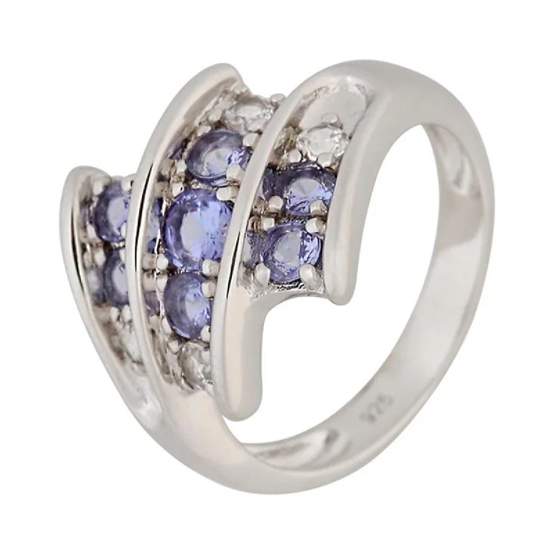 Alexandrite Gemstone Rings in Platinum with a Hidden Halo for a Rare and Luxurious Piece925 Sterling Silver Tanzanite and White Natural Zircon Ring Alexandrite Gemstone Rings in Platinum with a Hidden Halo for a Rare and Luxurious Piece925 Sterling Silver Tanzanite and White Natural Zircon Ring