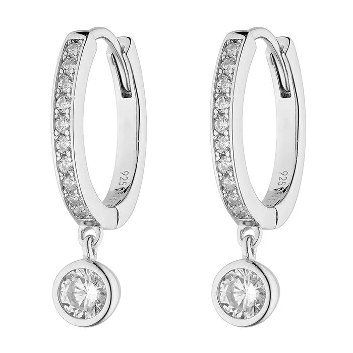 Infinity - Symbol Wedding Bands in Rose Gold with Small Diamonds for a Romantic and Symbolic GestureDiamonFire Pave Hoop Earrings with Bezel Set Zirconia Infinity - Symbol Wedding Bands in Rose Gold with Small Diamonds for a Romantic and Symbolic GestureDiamonFire Pave Hoop Earrings with Bezel Set Zirconia