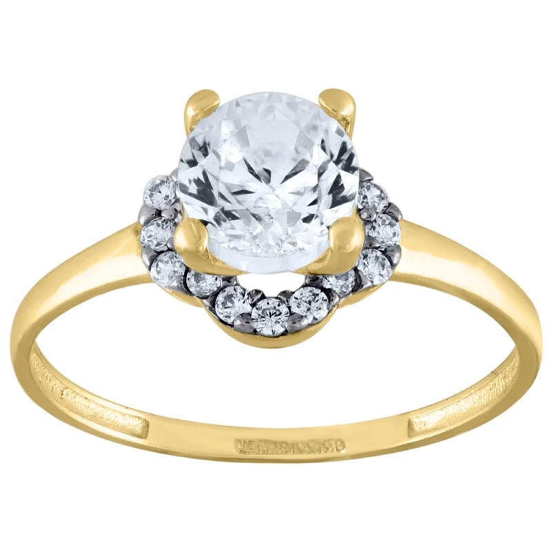 Men's Ruby Engagement Rings in Rose Gold with a Solitaire Design for a Romantic GestureKeene Jewelers 14kt Two-tone Gold Womens Cubic Zirconia Halo Engagement Ring Men's Ruby Engagement Rings in Rose Gold with a Solitaire Design for a Romantic GestureKeene Jewelers 14kt Two-tone Gold Womens Cubic Zirconia Halo Engagement Ring