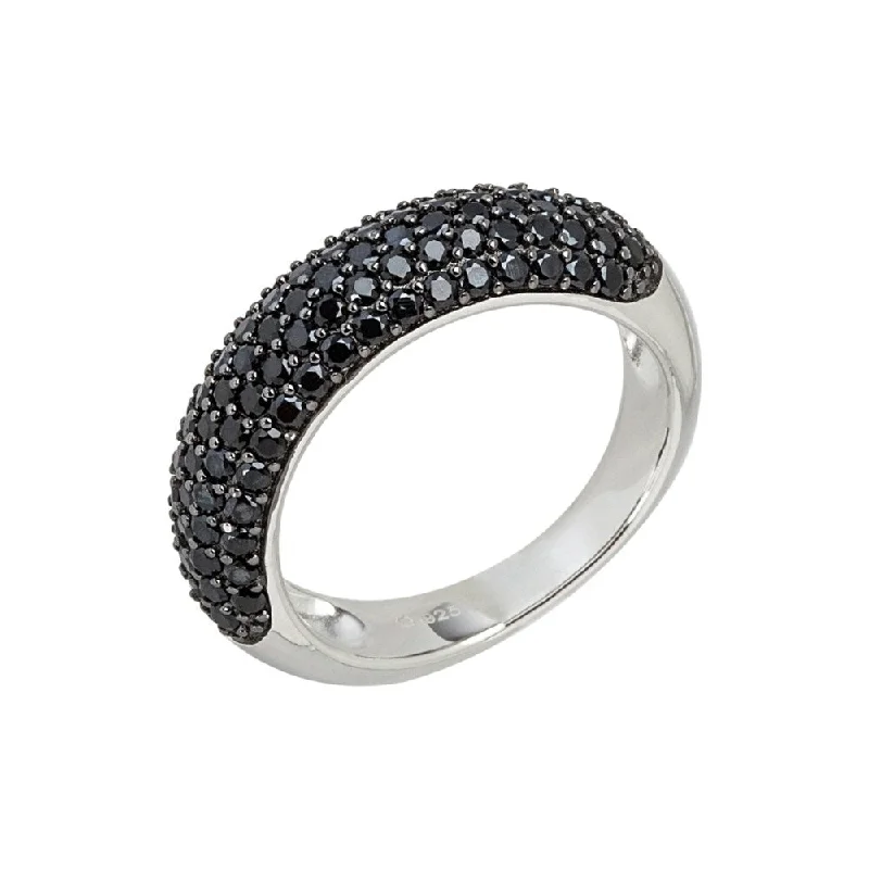 Citrine Gemstone Rings in Stainless Steel with a Stackable Design for a Trendy Everyday WearSterling Silver Black Spinel Stack Band Ring Citrine Gemstone Rings in Stainless Steel with a Stackable Design for a Trendy Everyday WearSterling Silver Black Spinel Stack Band Ring