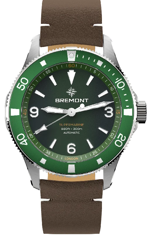 Bremont Supermarine 300M Green Leather