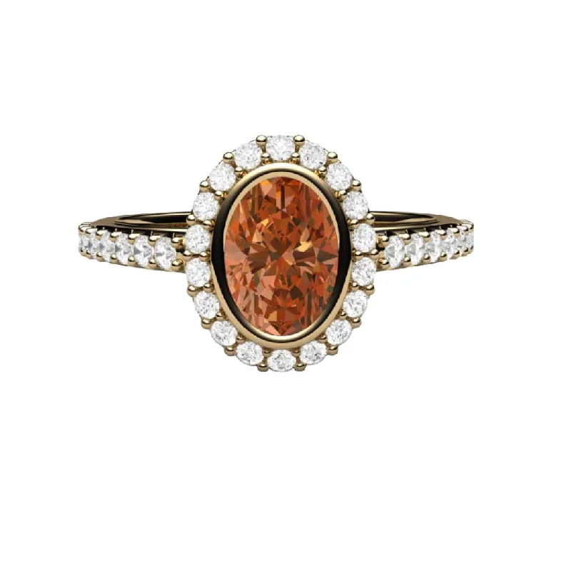 Men's Alexandrite Engagement Rings in Platinum with a Hidden Halo of DiamondsOval Orange Sapphire Engagement Ring Bezel Set Pave Diamond Halo Men's Alexandrite Engagement Rings in Platinum with a Hidden Halo of DiamondsOval Orange Sapphire Engagement Ring Bezel Set Pave Diamond Halo