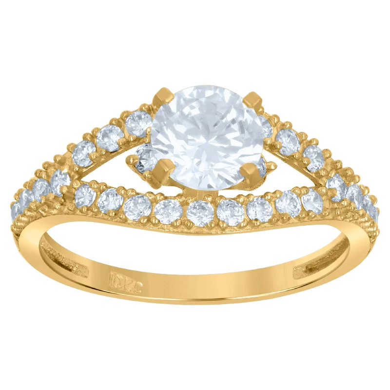 Men's Tanzanite Engagement Rings in Palladium with a Three - Stone ArrangementKeene Jewelers 10kt Two-tone Gold Womens Cubic Zirconia Engagement Ring Men's Tanzanite Engagement Rings in Palladium with a Three - Stone ArrangementKeene Jewelers 10kt Two-tone Gold Womens Cubic Zirconia Engagement Ring