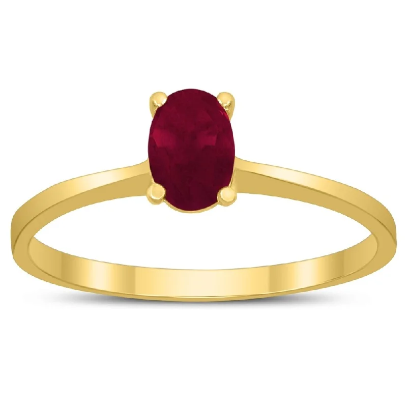 Tourmaline Gemstone Rings in 18K Two - Tone Gold with a Floral - Shaped Setting for a Feminine TouchOval Solitaire 6X4MM Ruby Ring in 10K Yellow Gold Tourmaline Gemstone Rings in 18K Two - Tone Gold with a Floral - Shaped Setting for a Feminine TouchOval Solitaire 6X4MM Ruby Ring in 10K Yellow Gold