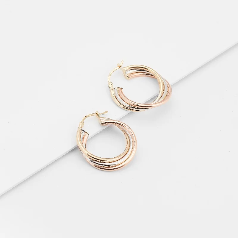 18K White Gold Classic Round - Cut Diamond Wedding Bands for a Timeless and Elegant Look9K Yellow, Rose And White Gold Twist Hoop Earrings 22mm 18K White Gold Classic Round - Cut Diamond Wedding Bands for a Timeless and Elegant Look9K Yellow, Rose And White Gold Twist Hoop Earrings 22mm