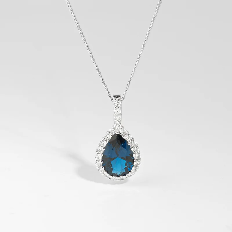 Stackable Wedding Bands in Sterling Silver with Enamel Inlays for a Colorful and Versatile OptionSterling Silver London Blue Pear And Zirconia Halo Pendant Stackable Wedding Bands in Sterling Silver with Enamel Inlays for a Colorful and Versatile OptionSterling Silver London Blue Pear And Zirconia Halo Pendant