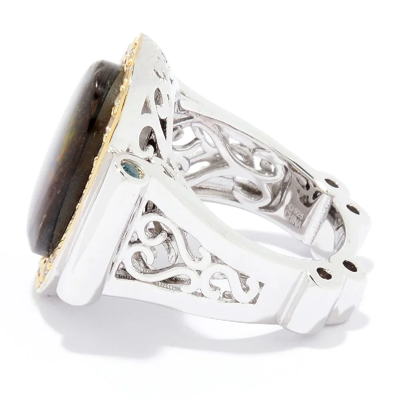 Citrine Gemstone Rings in Stainless Steel with a Stackable Design for a Trendy Everyday WearDallas Prince Designs Sterling Silver 18 x 13mm Ammolite & White Zircon Ring Citrine Gemstone Rings in Stainless Steel with a Stackable Design for a Trendy Everyday WearDallas Prince Designs Sterling Silver 18 x 13mm Ammolite & White Zircon Ring