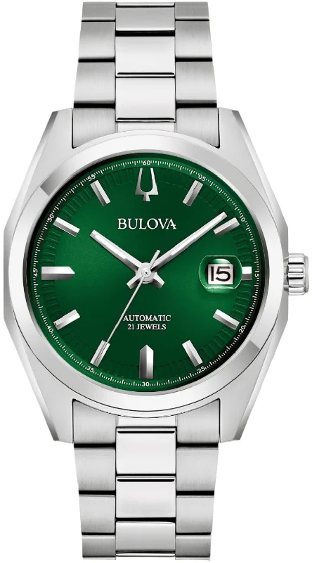 Matte - Black Ceramic Wedding Bands with a Polished Edge for a Sleek and Modern AppearanceBulova Classic Surveyor Matte - Black Ceramic Wedding Bands with a Polished Edge for a Sleek and Modern AppearanceBulova Classic Surveyor