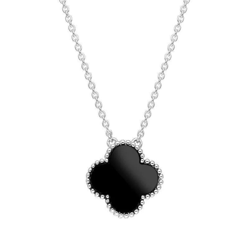 chain necklaces care maintenance9ct White Gold Whitby Jet Bloom Large Four Leaf Clover Ball Edge Chain Necklace chain necklaces care maintenance9ct White Gold Whitby Jet Bloom Large Four Leaf Clover Ball Edge Chain Necklace