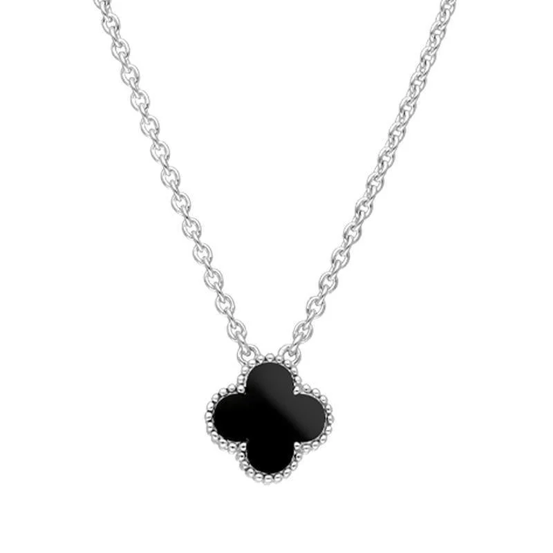 chain necklaces matching earrings9ct White Gold Whitby Jet Bloom Small Four Leaf Clover Ball Edge Chain Necklace chain necklaces matching earrings9ct White Gold Whitby Jet Bloom Small Four Leaf Clover Ball Edge Chain Necklace