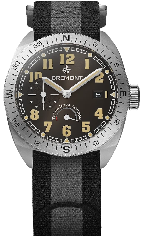 Bremont Terra Nova 40.5 Turning Bezel Black Nato