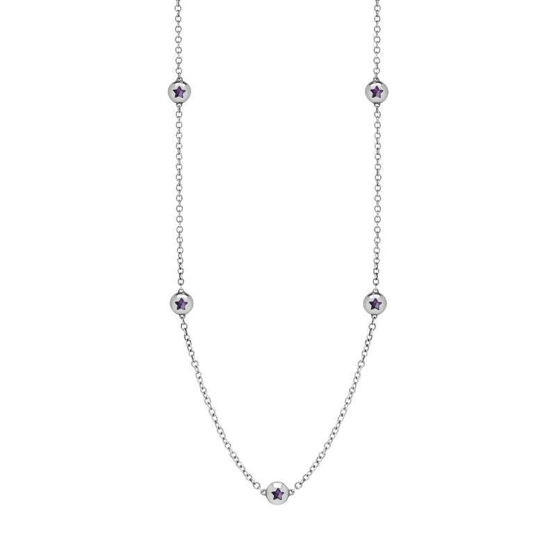 chain necklaces for groomsmen18ct White Gold Blue John Star Link Disc Chain Necklace chain necklaces for groomsmen18ct White Gold Blue John Star Link Disc Chain Necklace