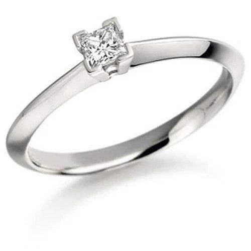 Men's Aquamarine Engagement Rings in 9K Gold with a Bezel - Set Stone0.15ct Princess Cut Diamond Engagement Ring - Various Metals Available - EN53P15 Men's Aquamarine Engagement Rings in 9K Gold with a Bezel - Set Stone0.15ct Princess Cut Diamond Engagement Ring - Various Metals Available - EN53P15