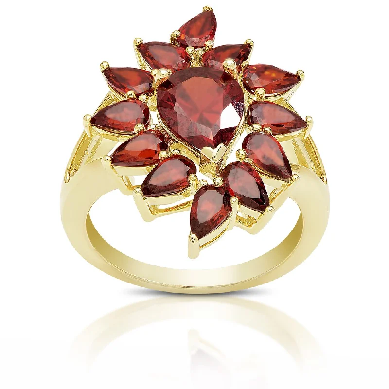 Iolite Gemstone Rings in 10K Gold with a Twisted Band for a Distinctive and Stylish AccessoryDolce Giavonna Gold Over Sterling Silver Simulated Garnet Flower Ring Iolite Gemstone Rings in 10K Gold with a Twisted Band for a Distinctive and Stylish AccessoryDolce Giavonna Gold Over Sterling Silver Simulated Garnet Flower Ring