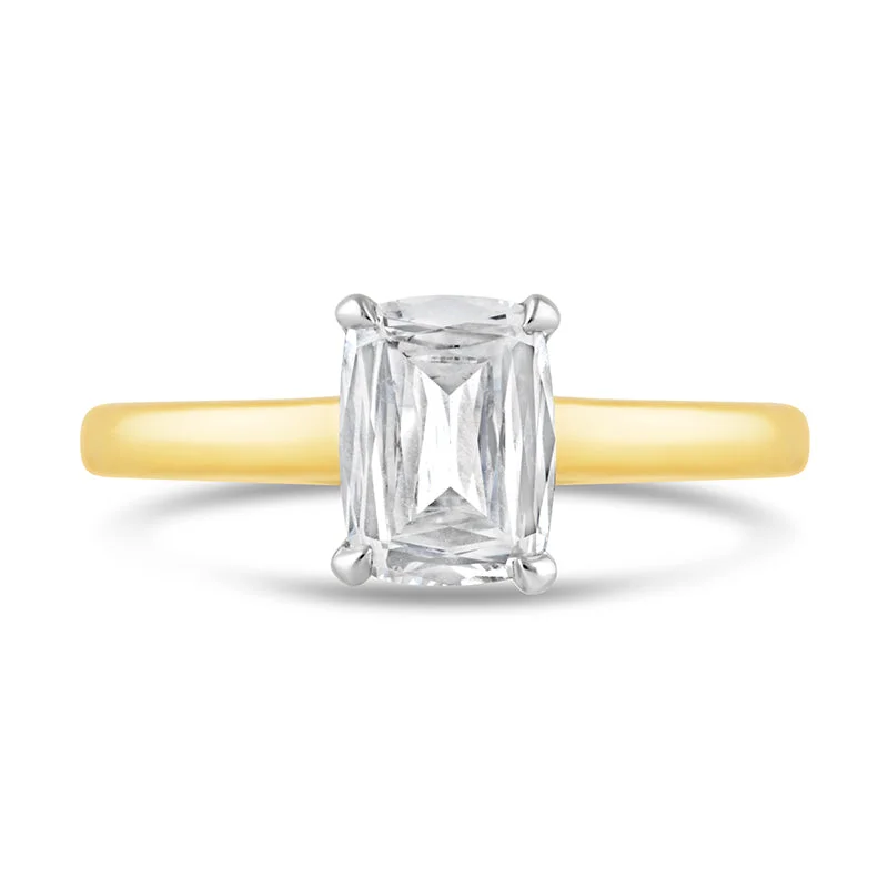 Matte - Black Ceramic Wedding Bands with a Polished Edge for a Sleek and Modern AppearanceRadiant Cut Solitaire Engagement Ring 1.01ct Matte - Black Ceramic Wedding Bands with a Polished Edge for a Sleek and Modern AppearanceRadiant Cut Solitaire Engagement Ring 1.01ct