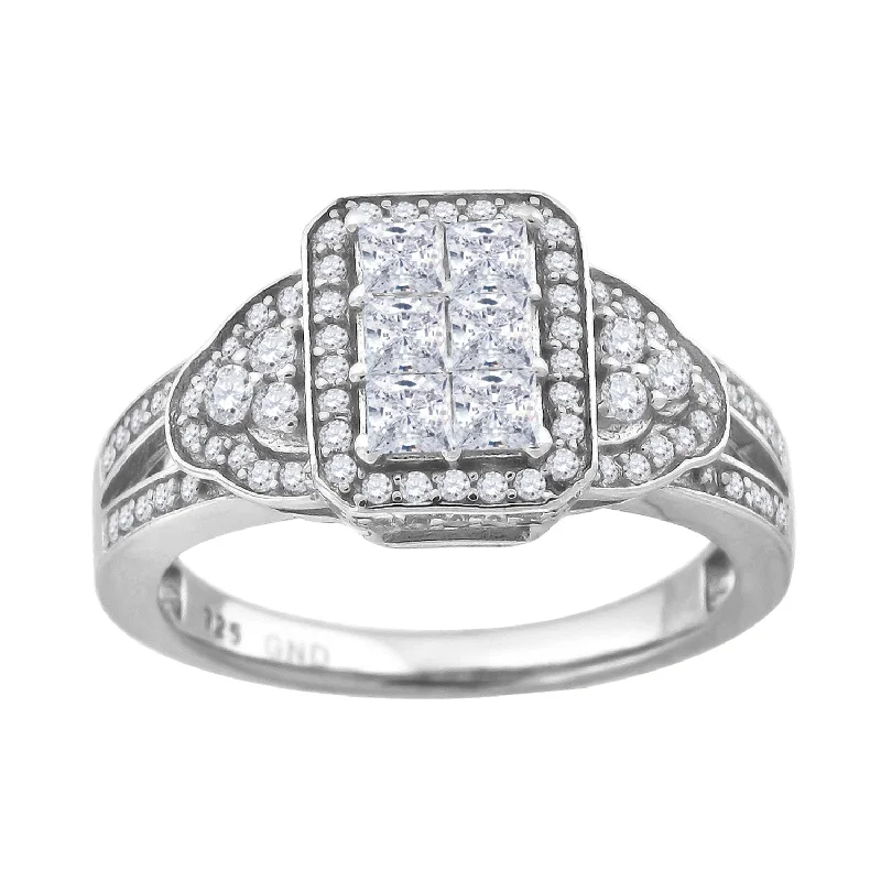 Men's Agate Engagement Rings in Sterling Silver with a Mosaic - Style InlayKeene Jewelers 925 Sterling Silver Womens Princess Cut Cubic Zirconia Fashion Engagement Ring Size 6 Men's Agate Engagement Rings in Sterling Silver with a Mosaic - Style InlayKeene Jewelers 925 Sterling Silver Womens Princess Cut Cubic Zirconia Fashion Engagement Ring Size 6
