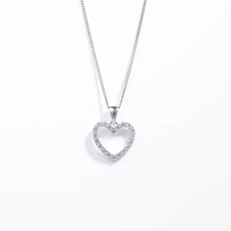 Men's Carbon Fiber - Inlaid Wedding Bands in Stainless Steel for a High - Tech and Stylish DesignSterling Silver Zirconia Open Heart Pendant Men's Carbon Fiber - Inlaid Wedding Bands in Stainless Steel for a High - Tech and Stylish DesignSterling Silver Zirconia Open Heart Pendant