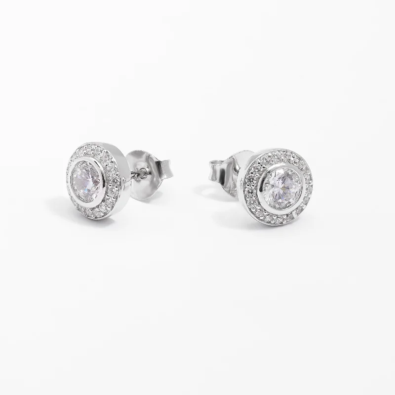 Custom - Engraved Titanium Wedding Bands with Personalized Messages for a One - of - a - Kind and Sentimental PieceSterling Silver Bezel Zirconia And Halo Stud Earrings Custom - Engraved Titanium Wedding Bands with Personalized Messages for a One - of - a - Kind and Sentimental PieceSterling Silver Bezel Zirconia And Halo Stud Earrings