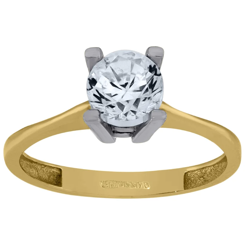 Men's Garnet Engagement Rings in 18K Gold Vermeil with Intricate Engraved DetailsKeene Jewelers 14kt Two-tone Gold Womens Cubic Zirconia Polished Finish Engagement Ring Men's Garnet Engagement Rings in 18K Gold Vermeil with Intricate Engraved DetailsKeene Jewelers 14kt Two-tone Gold Womens Cubic Zirconia Polished Finish Engagement Ring