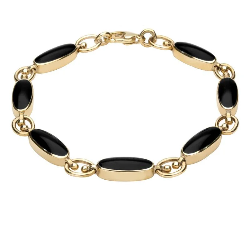 Custom - Engraved Titanium Wedding Bands with Personalized Messages for a One - of - a - Kind and Sentimental Piece9ct Yellow Gold Whitby Jet Long Oval Bracelet Custom - Engraved Titanium Wedding Bands with Personalized Messages for a One - of - a - Kind and Sentimental Piece9ct Yellow Gold Whitby Jet Long Oval Bracelet