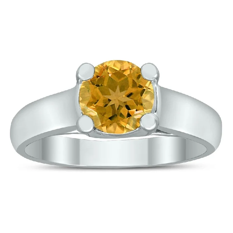 Opal Gemstone Rings in Rose Gold with a Milgrain Edge for a Feminine and Romantic StyleRound 7MM Citrine Cathedral Solitaire Ring in 10K White Gold Opal Gemstone Rings in Rose Gold with a Milgrain Edge for a Feminine and Romantic StyleRound 7MM Citrine Cathedral Solitaire Ring in 10K White Gold