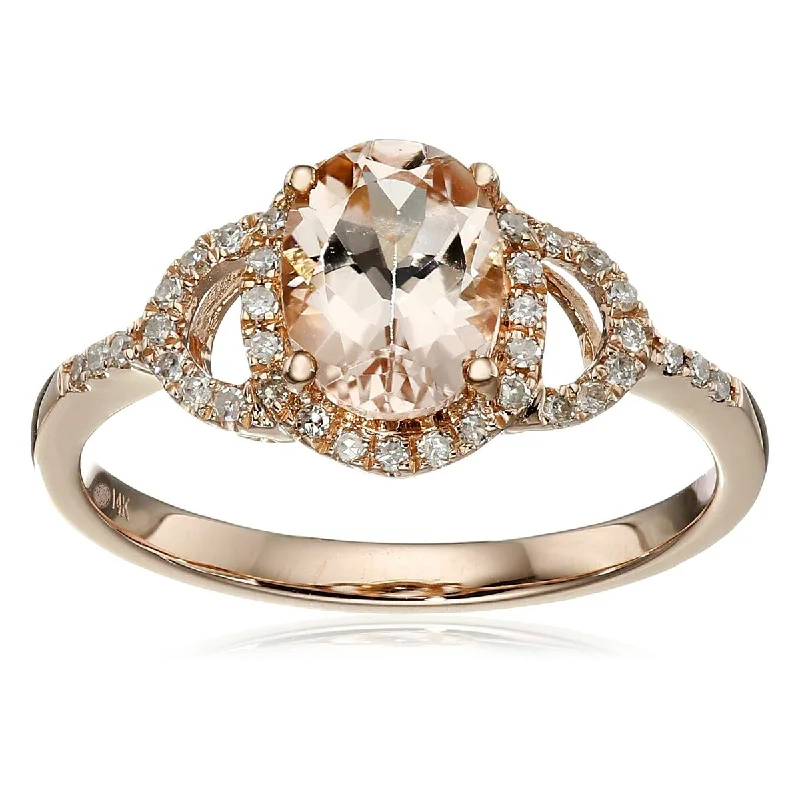 Emerald Gemstone Rings Set in Platinum with Filigree Work for a Vintage - Inspired Look14Kt Rose Gold Morganite and Diamond Ring Emerald Gemstone Rings Set in Platinum with Filigree Work for a Vintage - Inspired Look14Kt Rose Gold Morganite and Diamond Ring