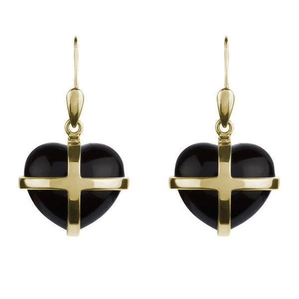 Vintage - Style Filigree Wedding Bands in 14K Gold for a Romantic and Antique - Inspired Aesthetic9ct Yellow Gold Whitby Jet Medium Cross Heart Drop Earrings Vintage - Style Filigree Wedding Bands in 14K Gold for a Romantic and Antique - Inspired Aesthetic9ct Yellow Gold Whitby Jet Medium Cross Heart Drop Earrings