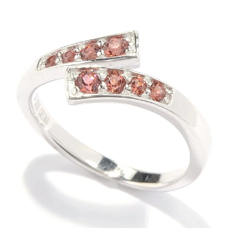 Topaz Gemstone Rings in 10K Gold with a Channel - Set Design for a Contemporary and Durable OptionSterling Silver Red Garnet Open Bypass Toe Ring Topaz Gemstone Rings in 10K Gold with a Channel - Set Design for a Contemporary and Durable OptionSterling Silver Red Garnet Open Bypass Toe Ring