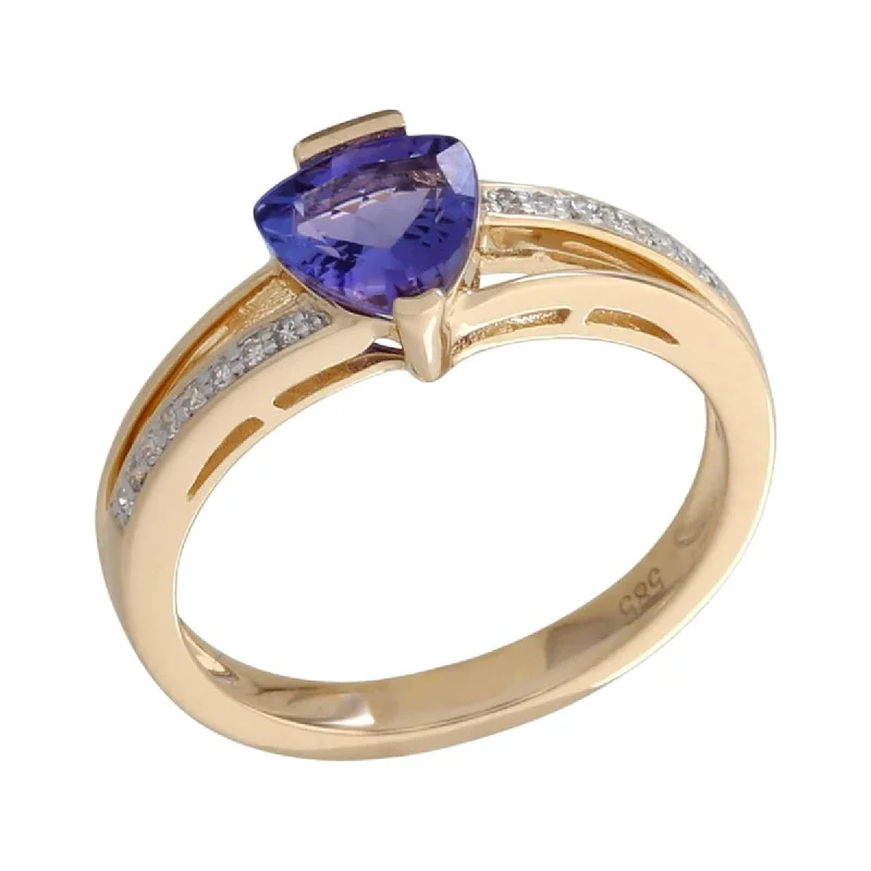 Lapis Lazuli Gemstone Rings in Sterling Silver with a Star - Shaped Setting for a Celestial - Inspired Piece14K Gold Tanzanite and Diamond Ring Lapis Lazuli Gemstone Rings in Sterling Silver with a Star - Shaped Setting for a Celestial - Inspired Piece14K Gold Tanzanite and Diamond Ring