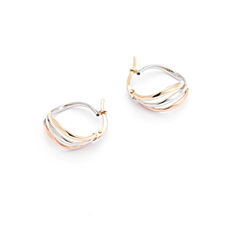 Pearl - and - Diamond - Studded Wedding Bands in White Gold for a Feminine and Elegant Touch9K Yellow, Rose And White Gold Wave Hoop Earrings Pearl - and - Diamond - Studded Wedding Bands in White Gold for a Feminine and Elegant Touch9K Yellow, Rose And White Gold Wave Hoop Earrings