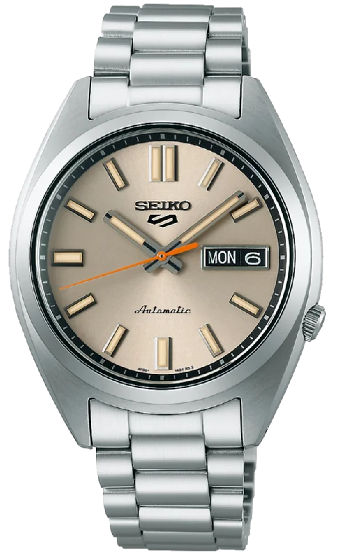 Seiko 5 Sports SNXS Beige Chinos Classic Sports