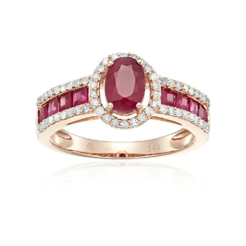 Sapphire Gemstone Rings in 18K White Gold with Diamond Accents for an Elegant Engagement14k Rose Gold Ruby & Diamond Ring Sapphire Gemstone Rings in 18K White Gold with Diamond Accents for an Elegant Engagement14k Rose Gold Ruby & Diamond Ring