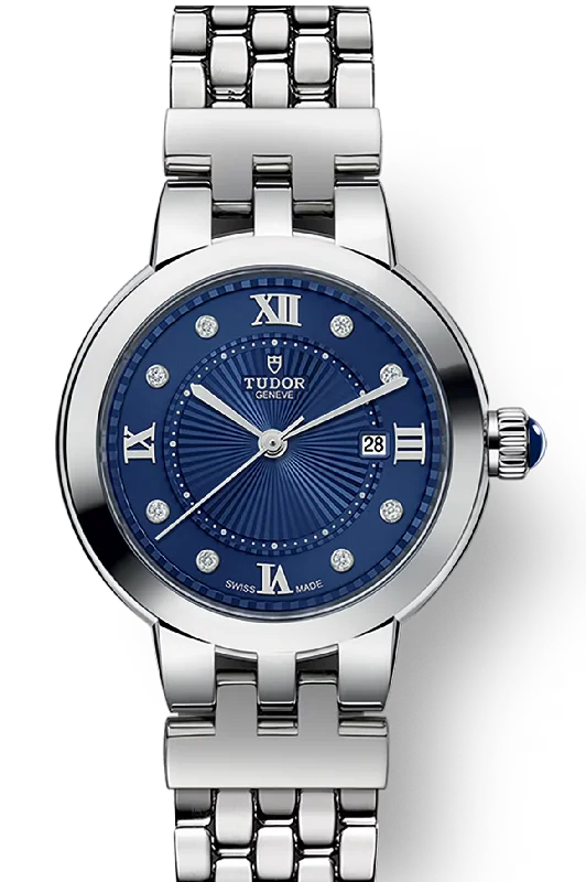TUDOR Clair De Rose 30mm Blue