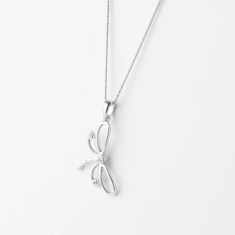 Pearl - and - Diamond - Studded Wedding Bands in White Gold for a Feminine and Elegant TouchSterling Silver Zirconia Bezel Dragonfly Pendant Pearl - and - Diamond - Studded Wedding Bands in White Gold for a Feminine and Elegant TouchSterling Silver Zirconia Bezel Dragonfly Pendant
