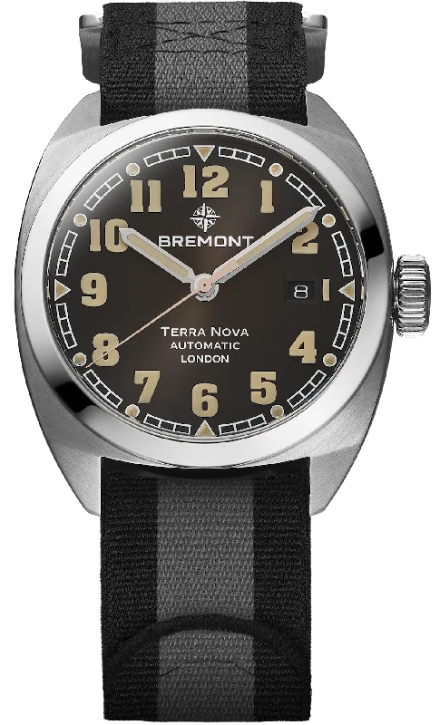 Bremont Terra Nova 40.5 Date Black Nato