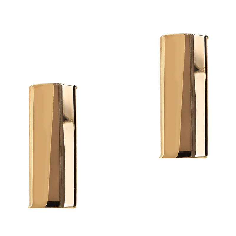 Infinity - Symbol Wedding Bands in Rose Gold with Small Diamonds for a Romantic and Symbolic GestureRectangular Bar Drop Earrings Infinity - Symbol Wedding Bands in Rose Gold with Small Diamonds for a Romantic and Symbolic GestureRectangular Bar Drop Earrings