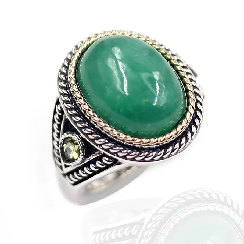 Opal Gemstone Rings in Rose Gold with a Milgrain Edge for a Feminine and Romantic Style14K Gold & 925 Sterling Silver Green Jade and Peridot Gemstone Solitaire Ring Opal Gemstone Rings in Rose Gold with a Milgrain Edge for a Feminine and Romantic Style14K Gold & 925 Sterling Silver Green Jade and Peridot Gemstone Solitaire Ring