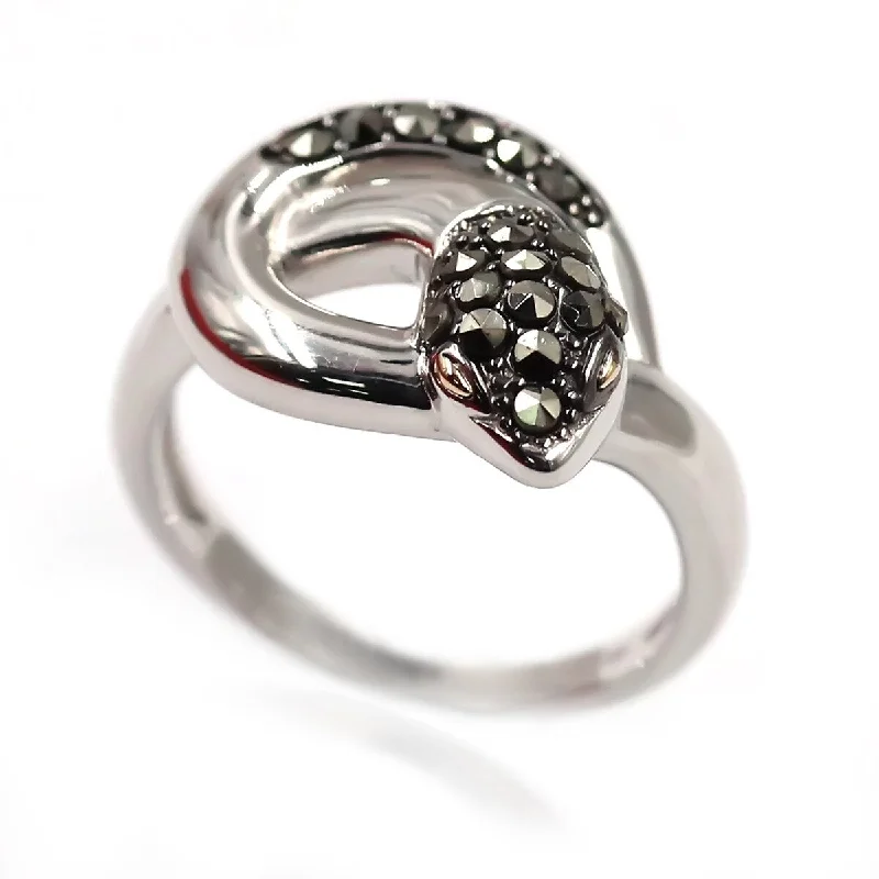 Moonstone Gemstone Rings in Silver - Plated Copper with a Celtic - Inspired Pattern for a Mystical Vibe14k Gold and Sterling Silver Marcasite Ring Moonstone Gemstone Rings in Silver - Plated Copper with a Celtic - Inspired Pattern for a Mystical Vibe14k Gold and Sterling Silver Marcasite Ring