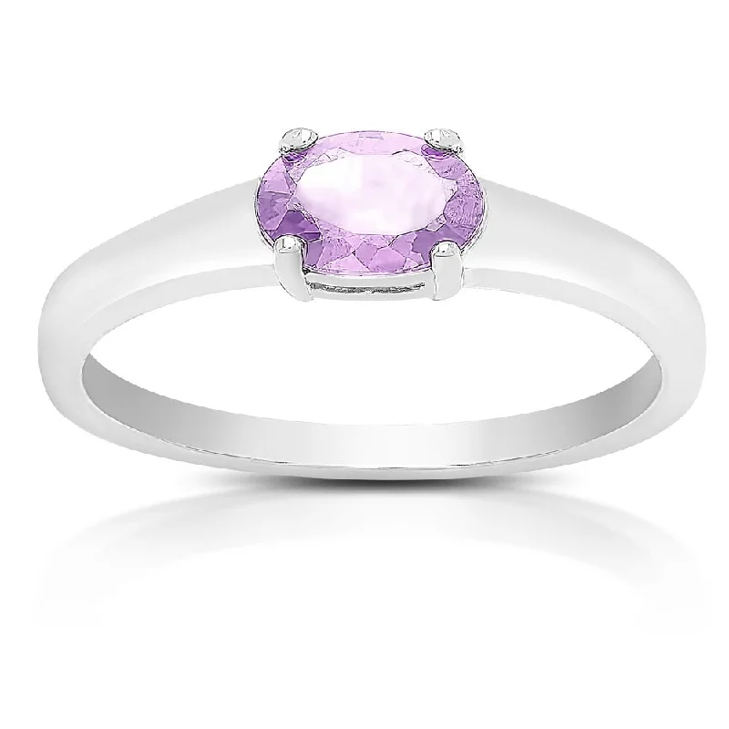 Tanzanite Gemstone Rings in 10K Gold with a Trilogy Design for a Sophisticated GiftDolce Giavonna Sterling Silver Amethyst Oval Solitaire Ring Tanzanite Gemstone Rings in 10K Gold with a Trilogy Design for a Sophisticated GiftDolce Giavonna Sterling Silver Amethyst Oval Solitaire Ring
