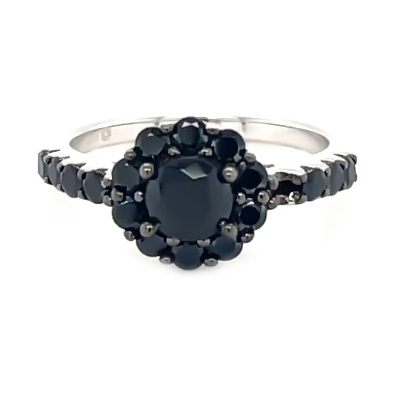 Topaz Gemstone Rings in 10K Gold with a Channel - Set Design for a Contemporary and Durable Option925 Sterling Silver Black Spinel Ring Topaz Gemstone Rings in 10K Gold with a Channel - Set Design for a Contemporary and Durable Option925 Sterling Silver Black Spinel Ring
